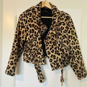 Zara Leopard Print Women's Jacket